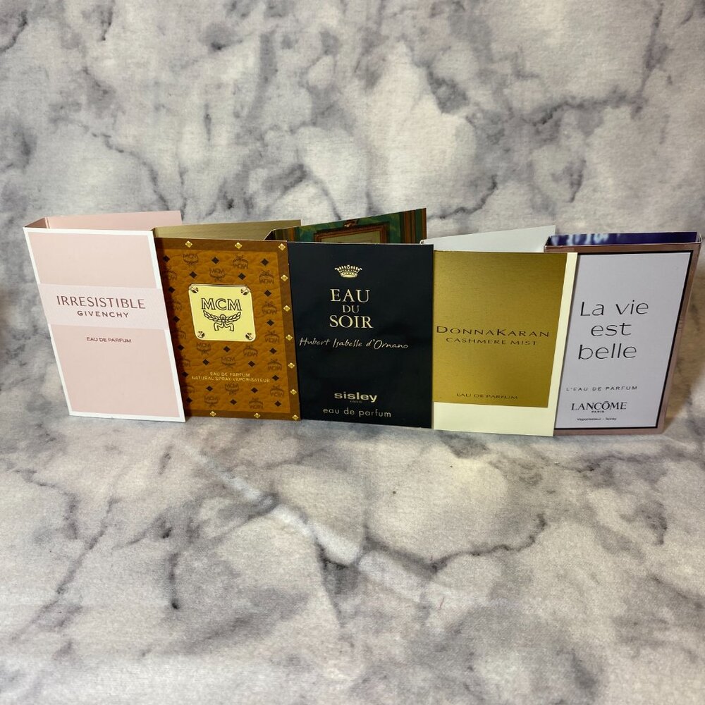 Lot of 5 Givenchy,MCM,Sisley,Donna Karan,Lancome,Irresistible,Belle,Soir-5pc-NEW - Picture 2 of 10